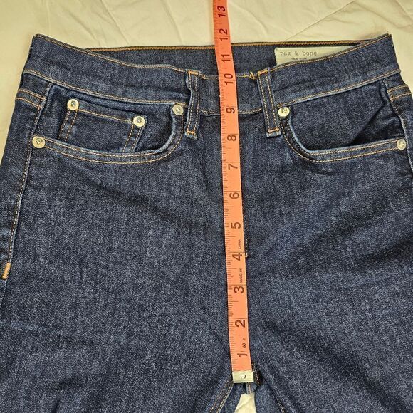 Rag & Bone Zipper Fly High‎ Rise Skinny Jeans Women's Size 26 - Picture 9 of 12